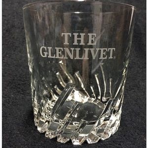 The Glenlivet and Crown Royal on the Rocks Lowball five Scotch Whiskey Glasses